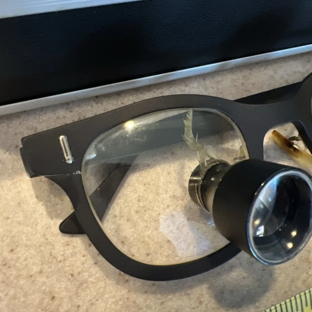 Dental/Surgical Vision Loupe Glasses Famous Surgeon RARE VINTAGE